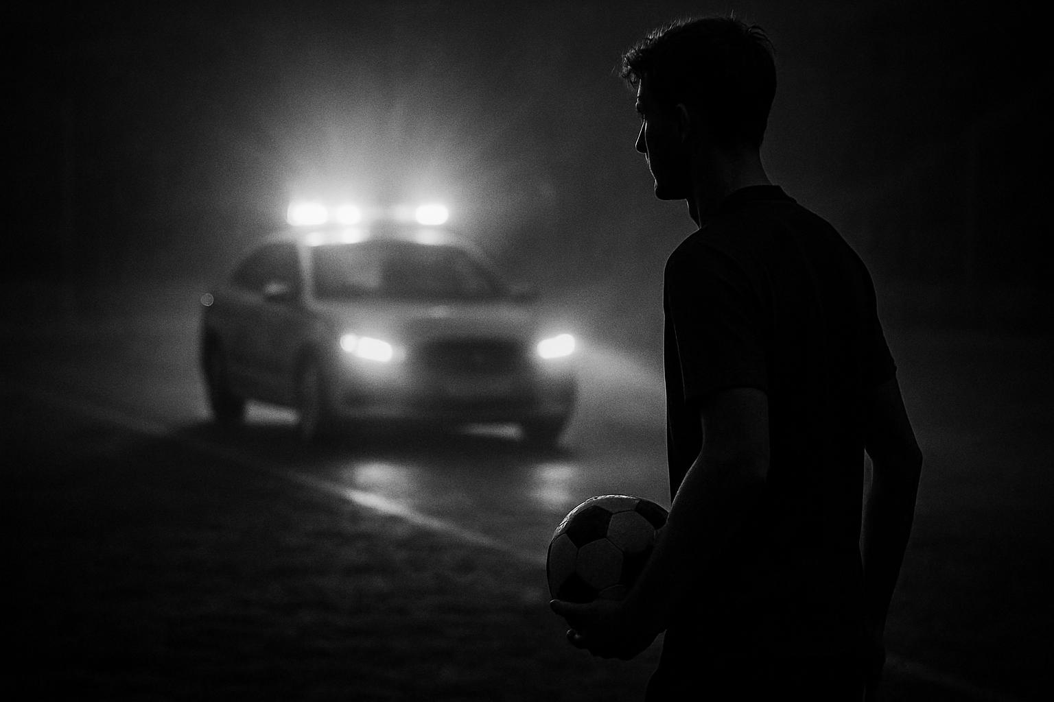 Grayscale editorial illustration: Cristian Volpato’s Alleged Positive Test Puts Process, Not Panic, In The Spotlight